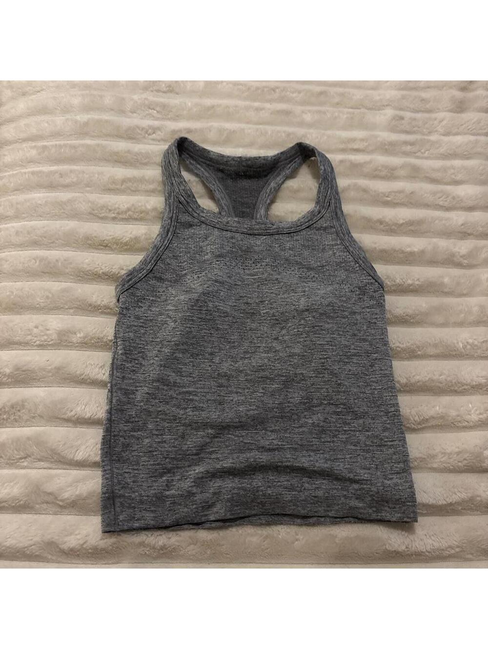 Lululemon Women's Grey Vests-tanks-cami